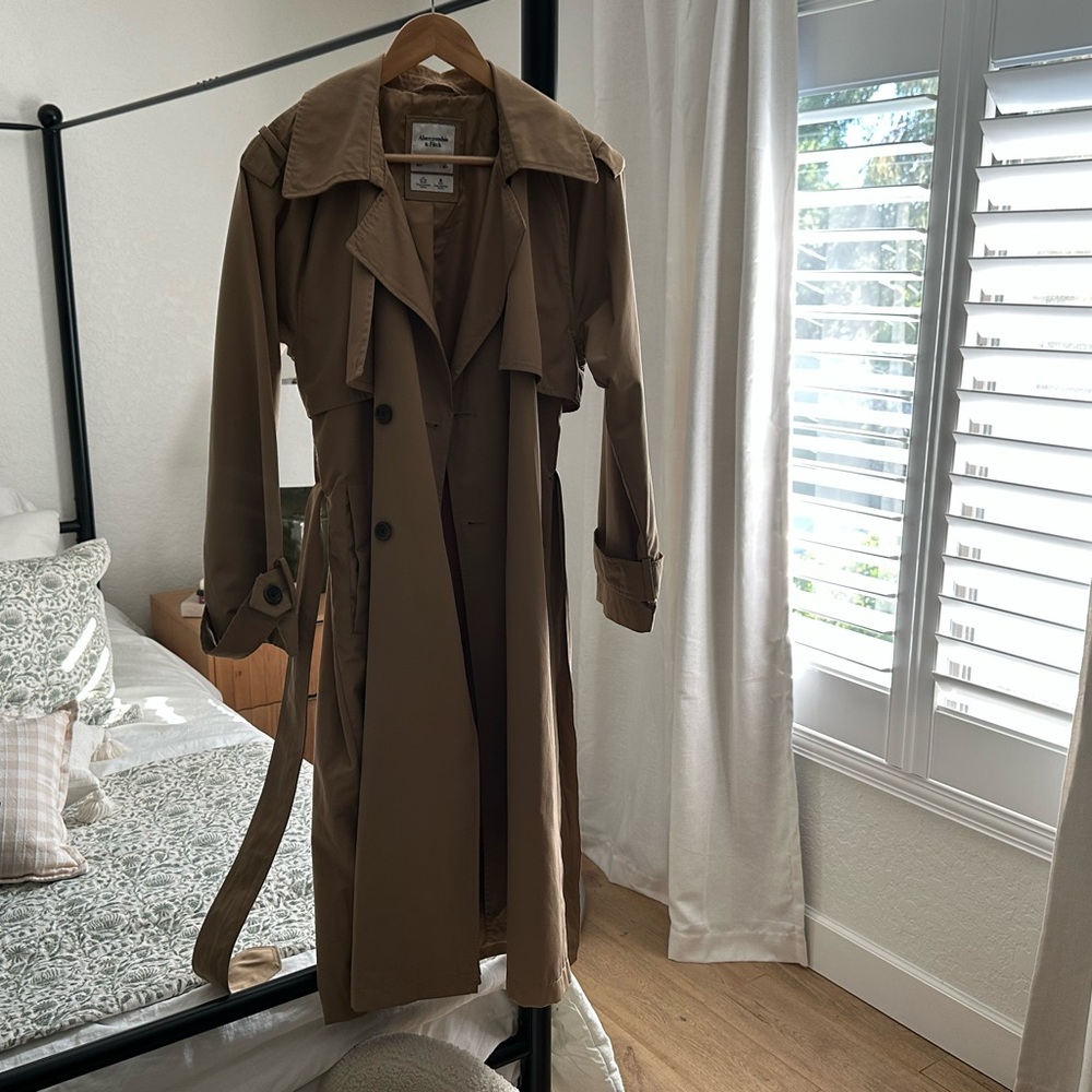 Abercrombie classic Trench Coat